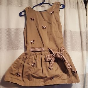 Brown horse dress